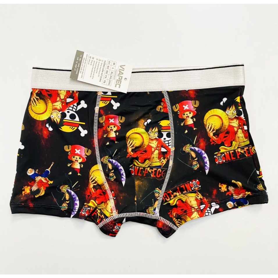 Quần Lót Nam Boxer Thun Lạnh Cao Cấp - Quần sịp đùi nam chất thun lạnh cao cấp họa tiết hoạt hình cá tính