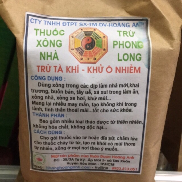 Thuốc xông nhà trừ phong Long