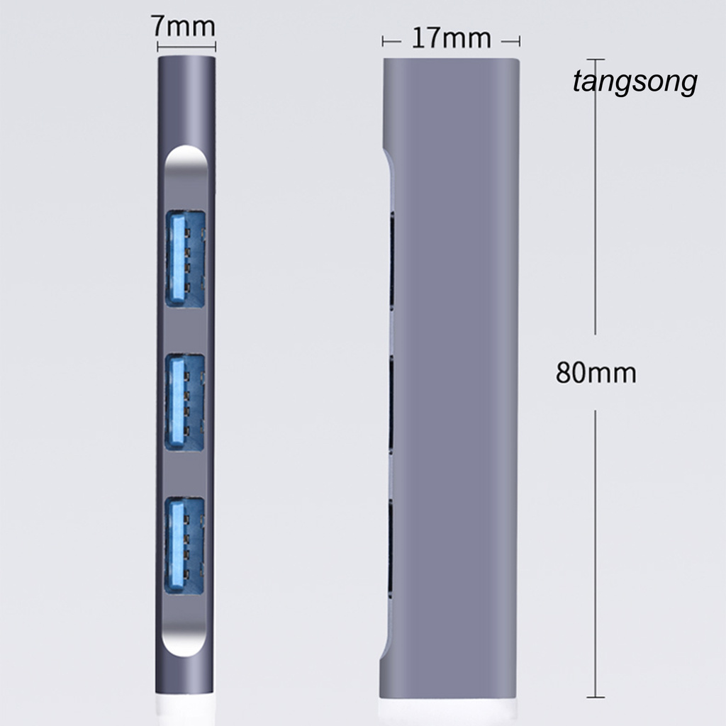 Bộ Chia 4 Cổng Usb Type-C / Usb Cho Chuột Và Bàn Phím