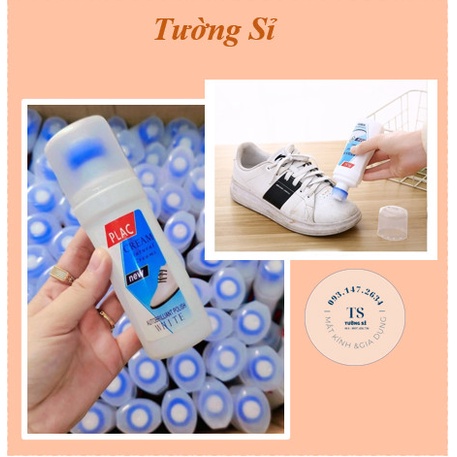 0122 Chai Xịt Tẩy Trắng Vệ Sinh Giày Dép, Túi Xách Plac - Loại Có Đầu Chà Đa Năng