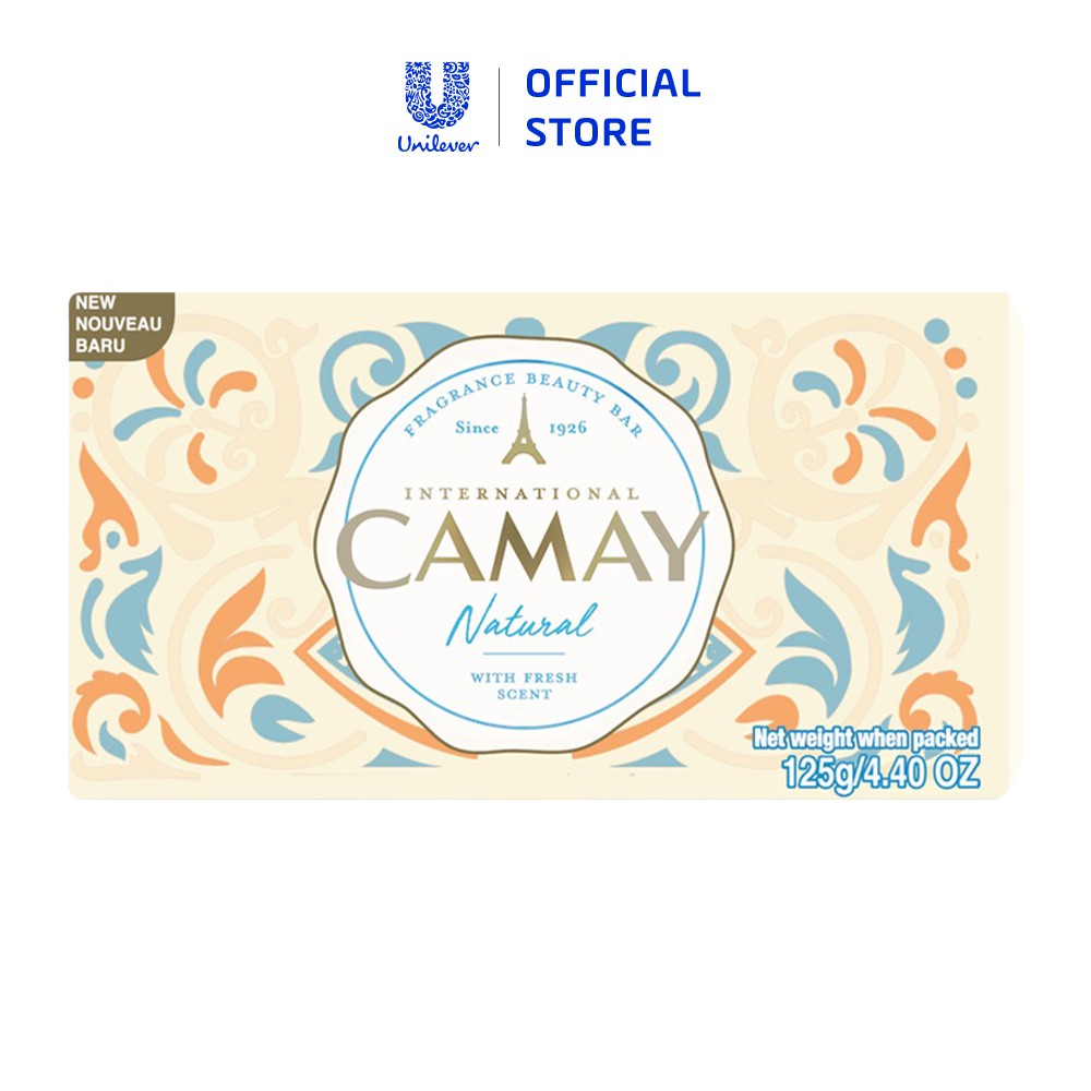 Xà bông tắm Camay Naturel 125g | BigBuy360 - bigbuy360.vn