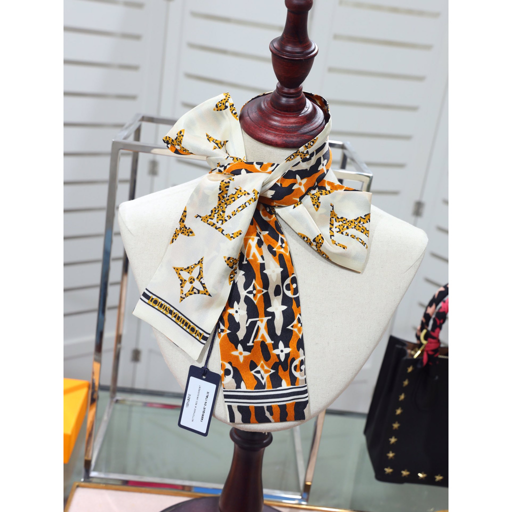 Khăn Choàng Cổ / Xách Tay Bằng Ruy Băng Lụa Thời Trang Mới Cho Nữ