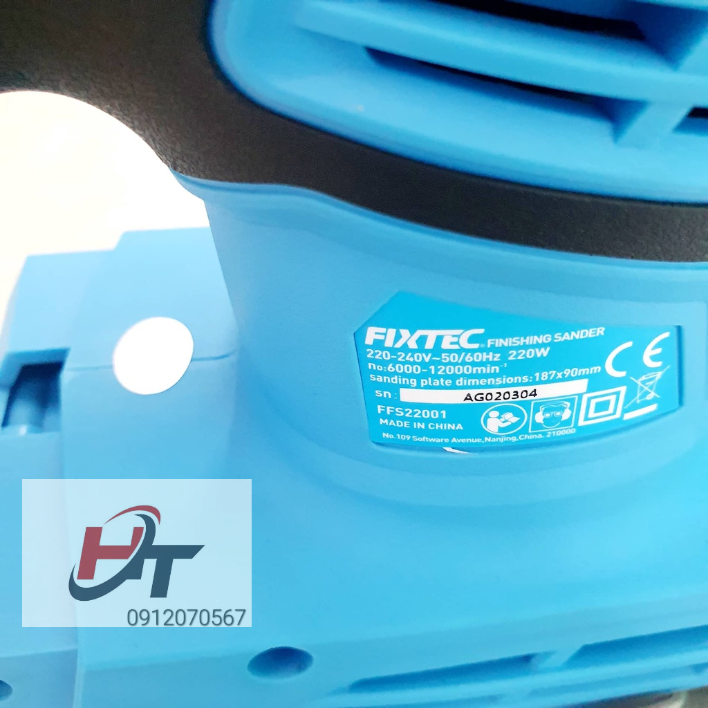 Máy chà mịn FIXTEC Model FFS22001 Công suất 240W hàng chính hãng , bảo hành 6 tháng
