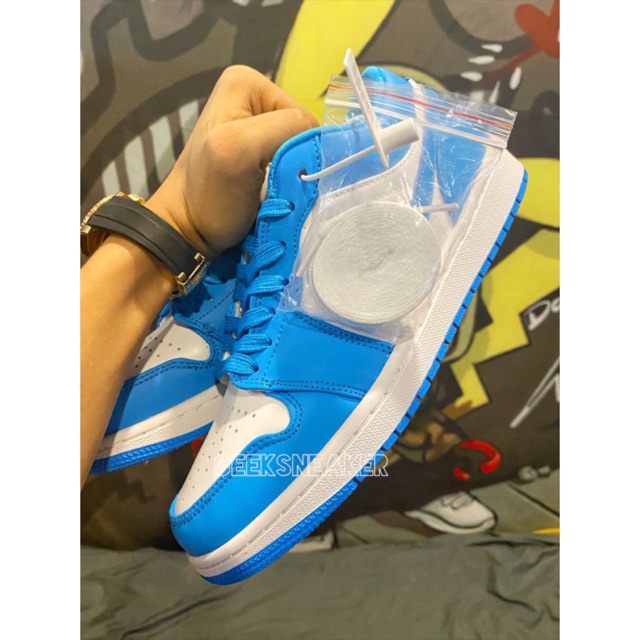 [GeekSneaker] Giày Air Jordan 1 Low UNC 🔥