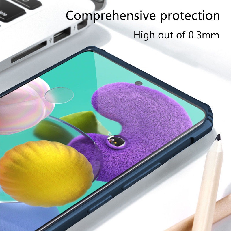 Ốp Lưng điện thoại Trong Suốt Lenuo chống sốc cho Samsung Galaxy A53 A73 A24 A54 A34 A23 A33 A13 A04S A32 A52/A52S 4G 5G Case