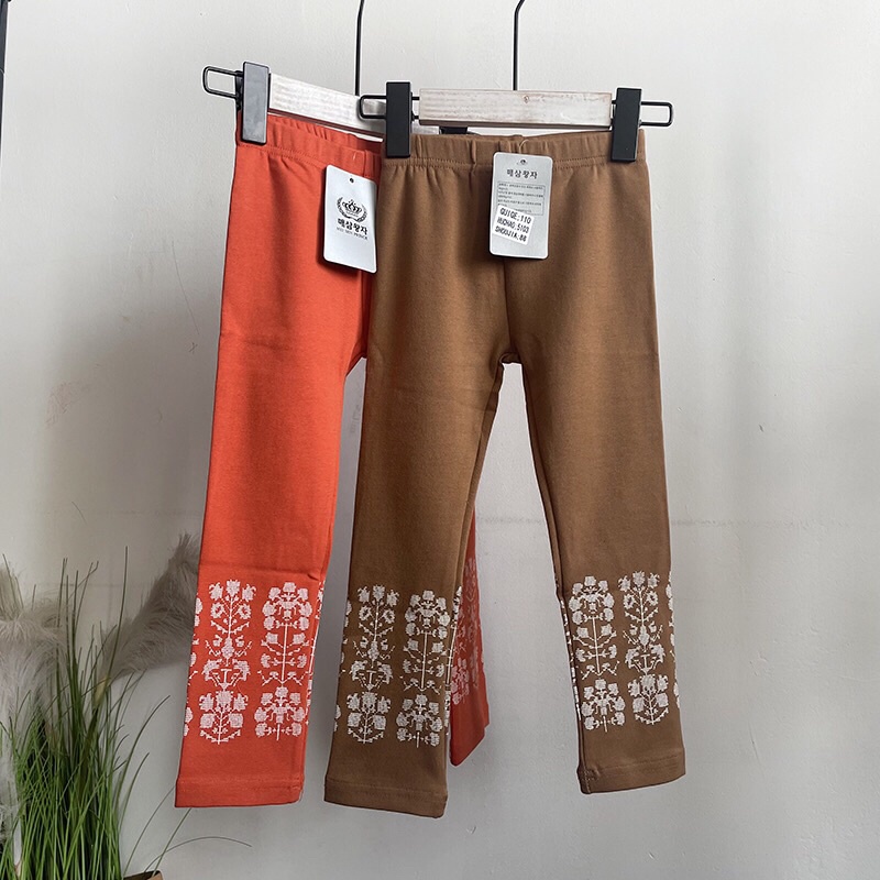 Quần Legging bé gái 2-9 tuổi  Quần dài bé gái Hàn Quốc 0921