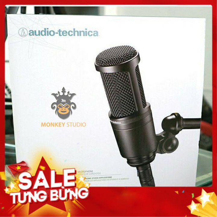 Micro Audio Technica AT2020 ⚡ BH 1 NĂM ⚡ Chính Hãng Cho Thu Âm Hát Livestream Phòng Thu Chuyên Nghiệp Âm Thanh Sống Động