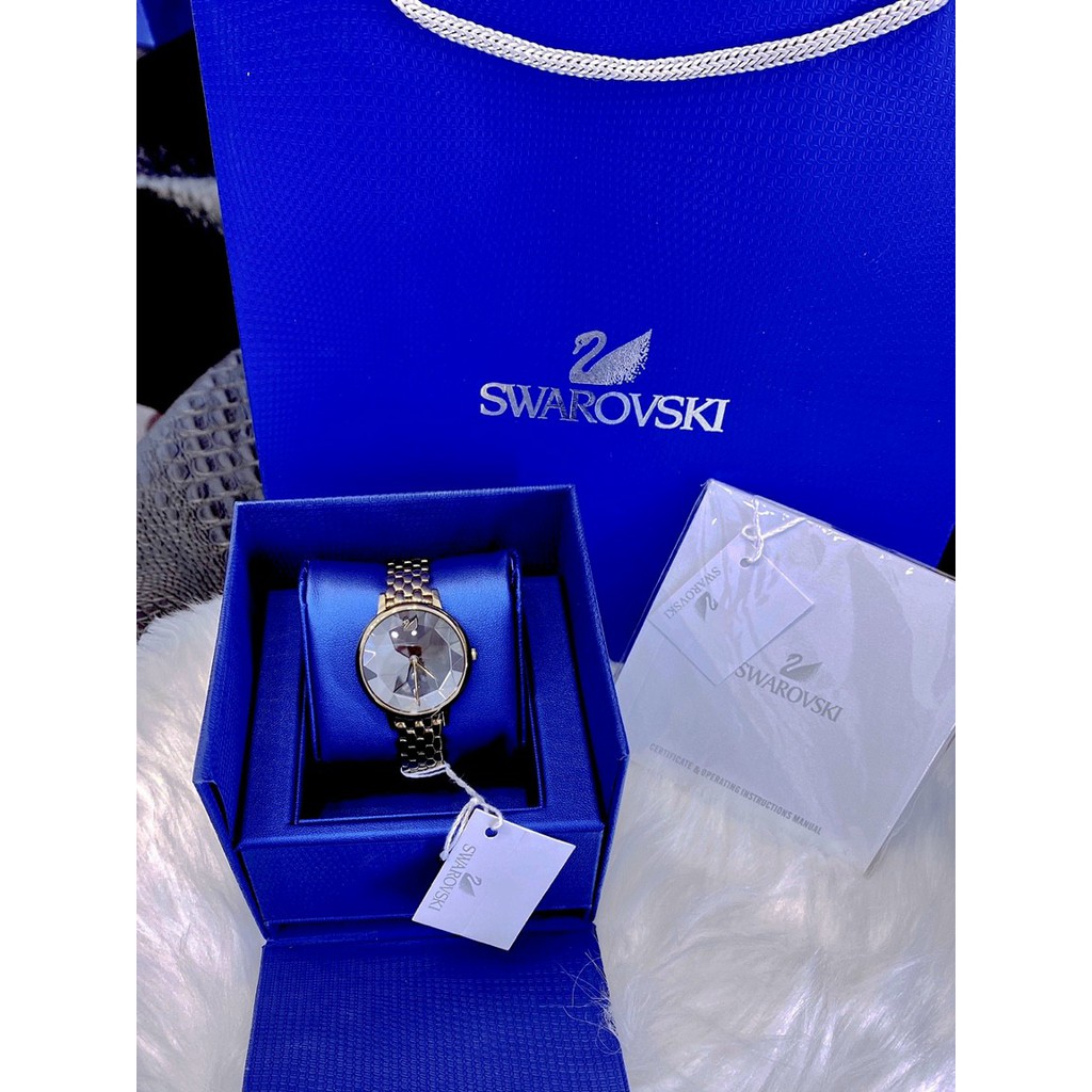 Đồng hồ chính hãng, đồng hồ đeo tay nữ SWAROVSKI full box thiên nga đẹp lung linh, siêu cao cấp sang chảnh, siêu hot