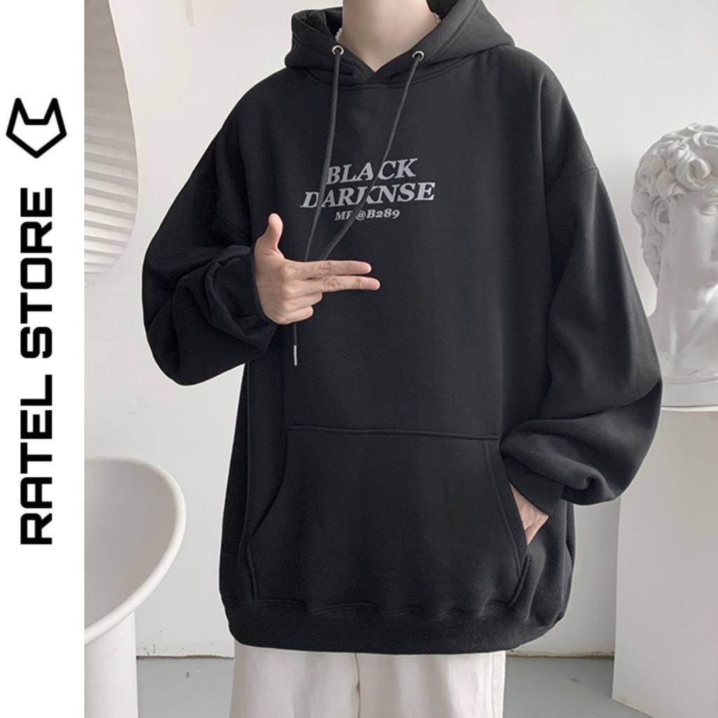Áo Hoodie Local Brand Nỉ Bông Nam Nữ DARKNSE Unisex Form Rộng