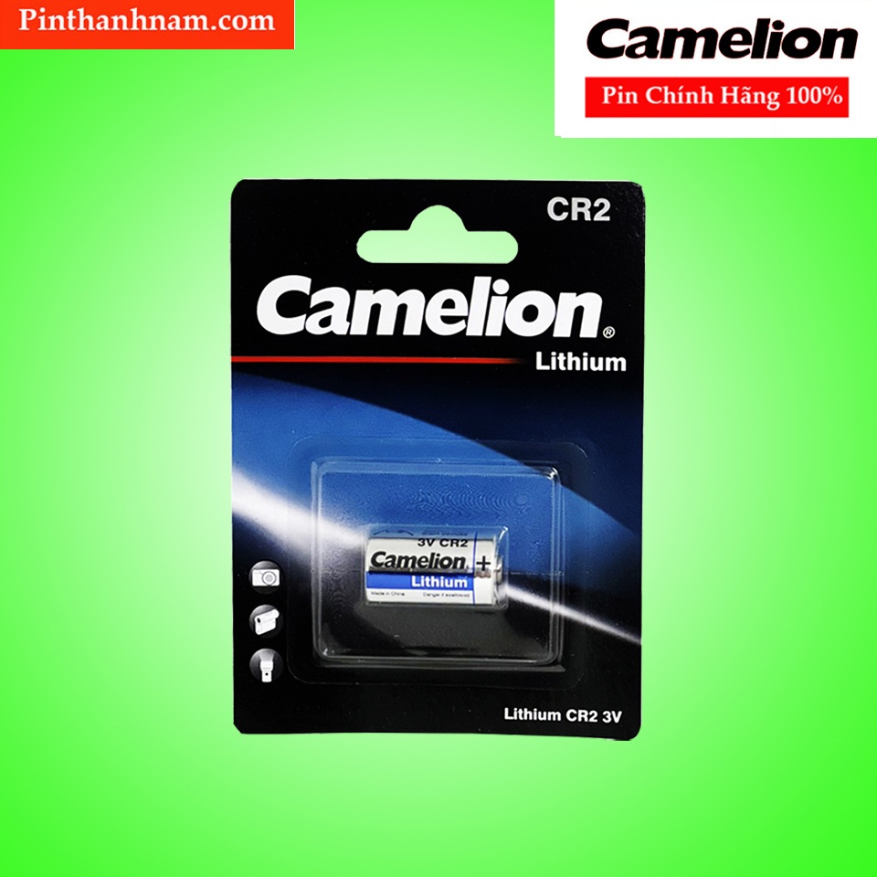 Pin CR2 Camelion lithium 3V vỉ 1 viên dung lượng cao
