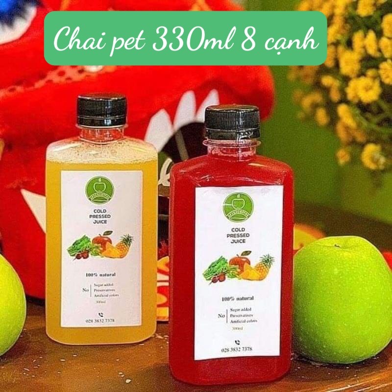 Chai nhựa đựng sinh tố, trà sữa nhiều mẫu