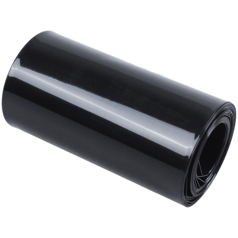 1 Roll 70mm/44mm PVC Heat Shrink Tubing Wrap Black &1 Pcs PVC Heat Shrink Tubing Wrap RC Battery Pack LiPO NiMH NiCd