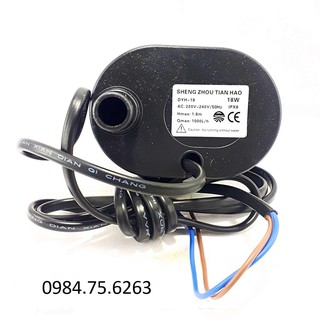 Bơm chìm mini 220V model DYH-18 loại hút đáy dùng cho bể cá, quạt hơi nước