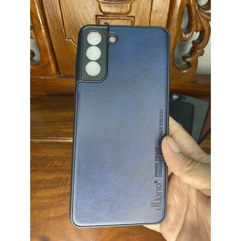 Ốp Samsung S21 Plus dẻo kiểu da thời trang l