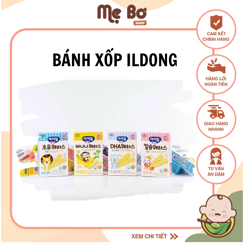 [ILDONG] BÁNH XỐP ILDONG CHO BÉ TỪ 1 TUỔI