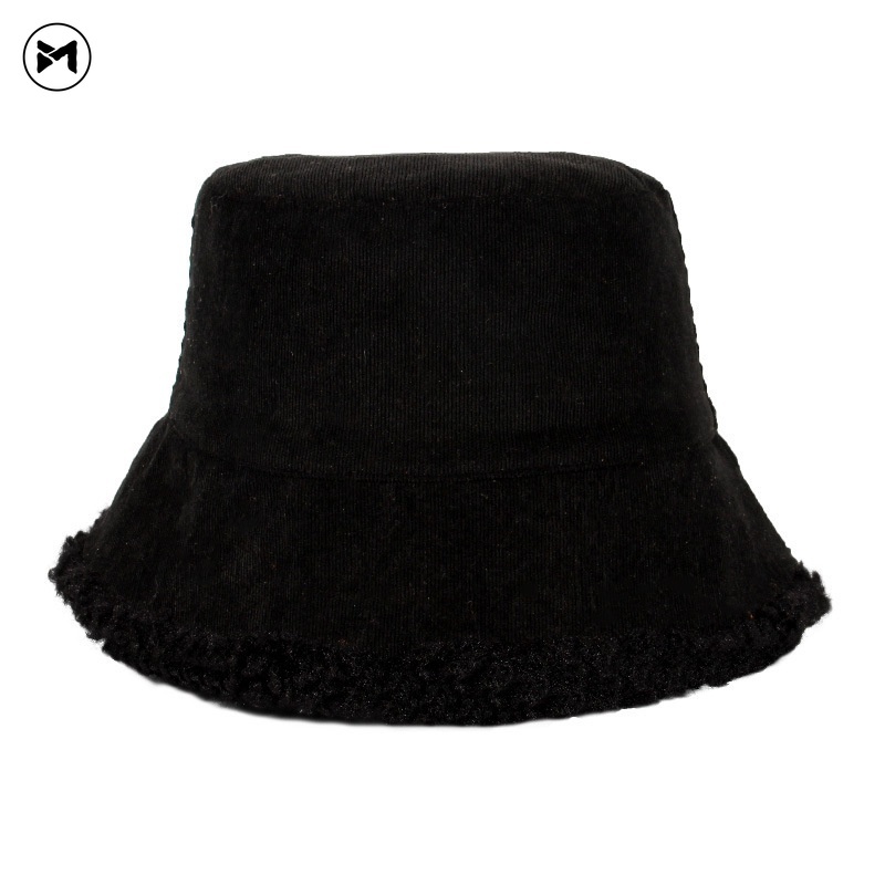 Nón Tai Bèo Vải Nhung Dày Hai Mặt Giữ Ấm Thời Trang Thu Đông Hàn Quốc 2022
