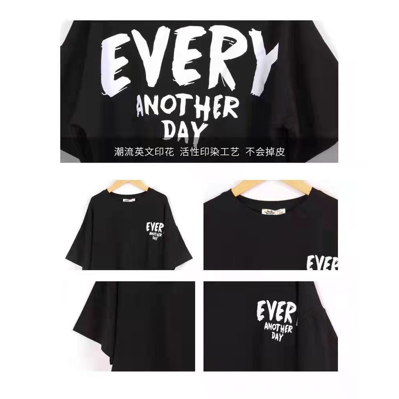 Set Đồ Mùa Hè 2 Món Gồm Áo Thun cotton Tay Cộc In Họa Tiết + Quần Dài Cho Bé Gái 3-13 Tuổi