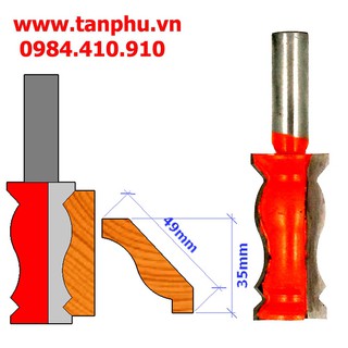 MŨI SOI GỖ  ĐÁNH CHỈ PHÀO TỦ CAO 55MM (H10)