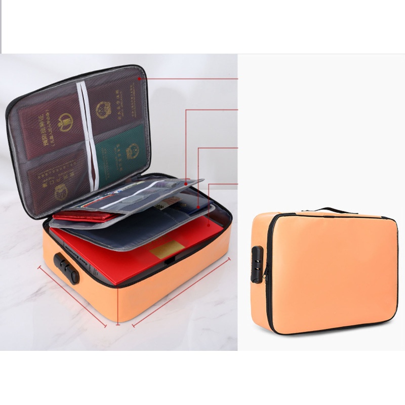 Túi Đựng Hộ Chiếu Tài Liệu Tiện Dụng Cho Gia Đình / Văn Phòng