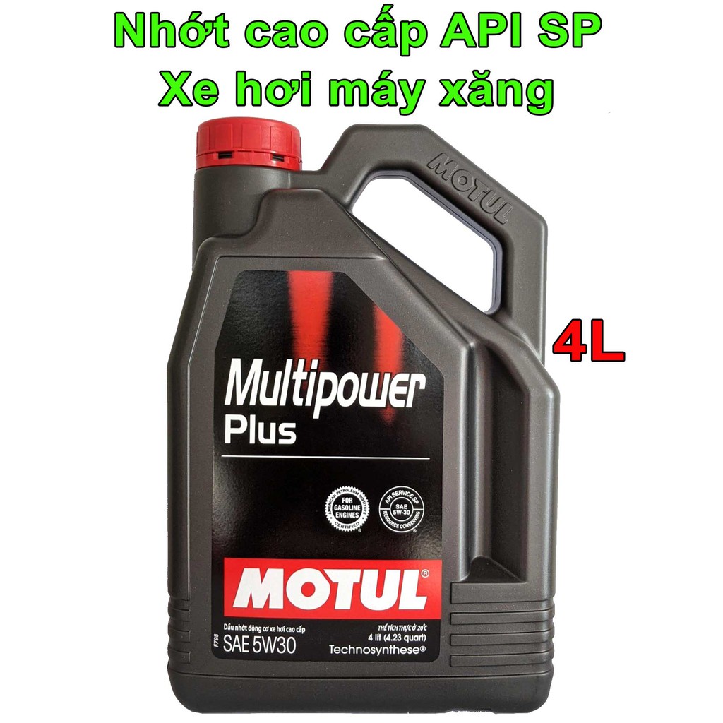 Nhớt MoTul MultiPower Plus 5W30 API Sp Cao Cấp Cho Xe Hơi Máy Xăng