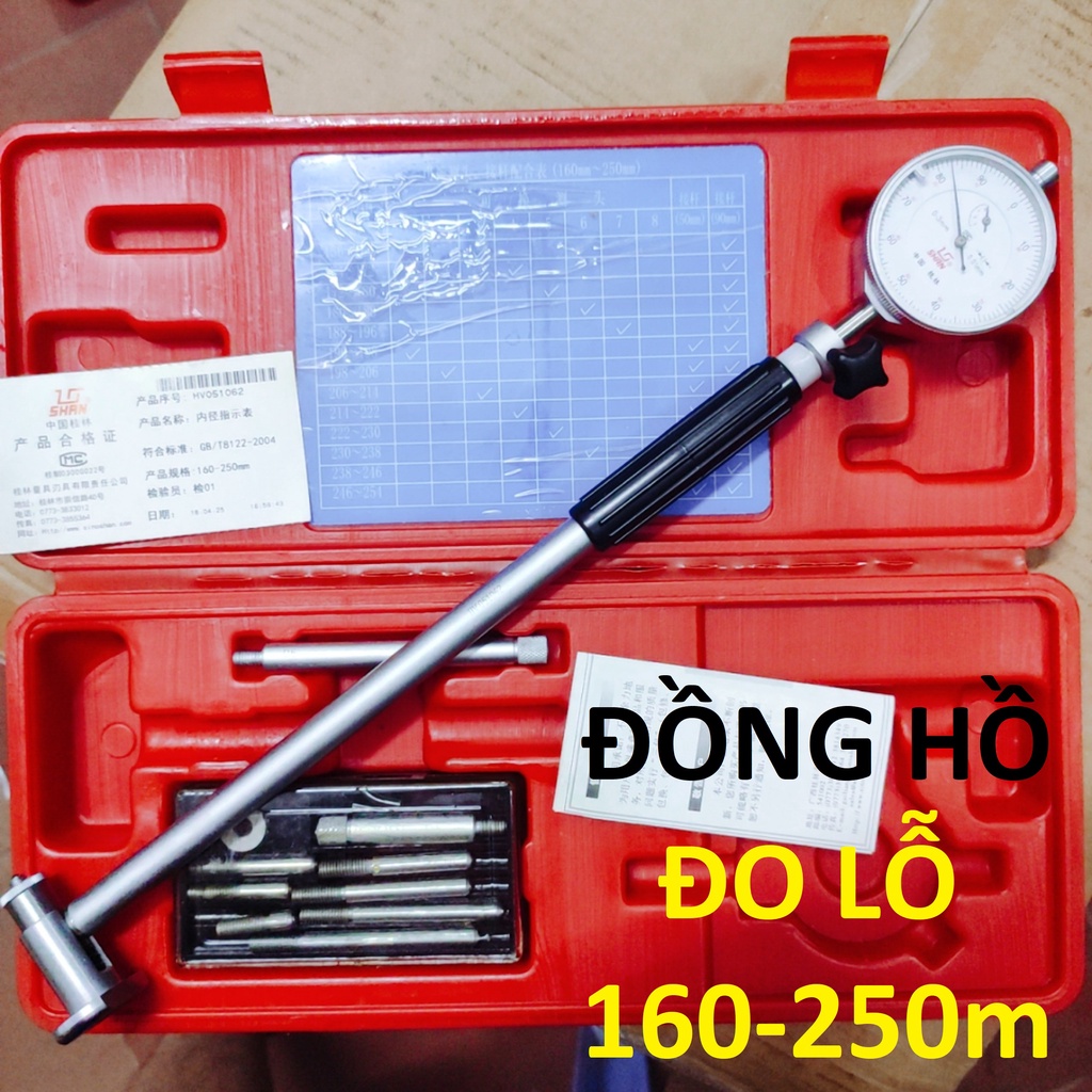 Đồng hồ đo lỗ, nhiều size, độ sai số 0.01mm, dụng cụ đo lỗ trong xi lanh chính xác