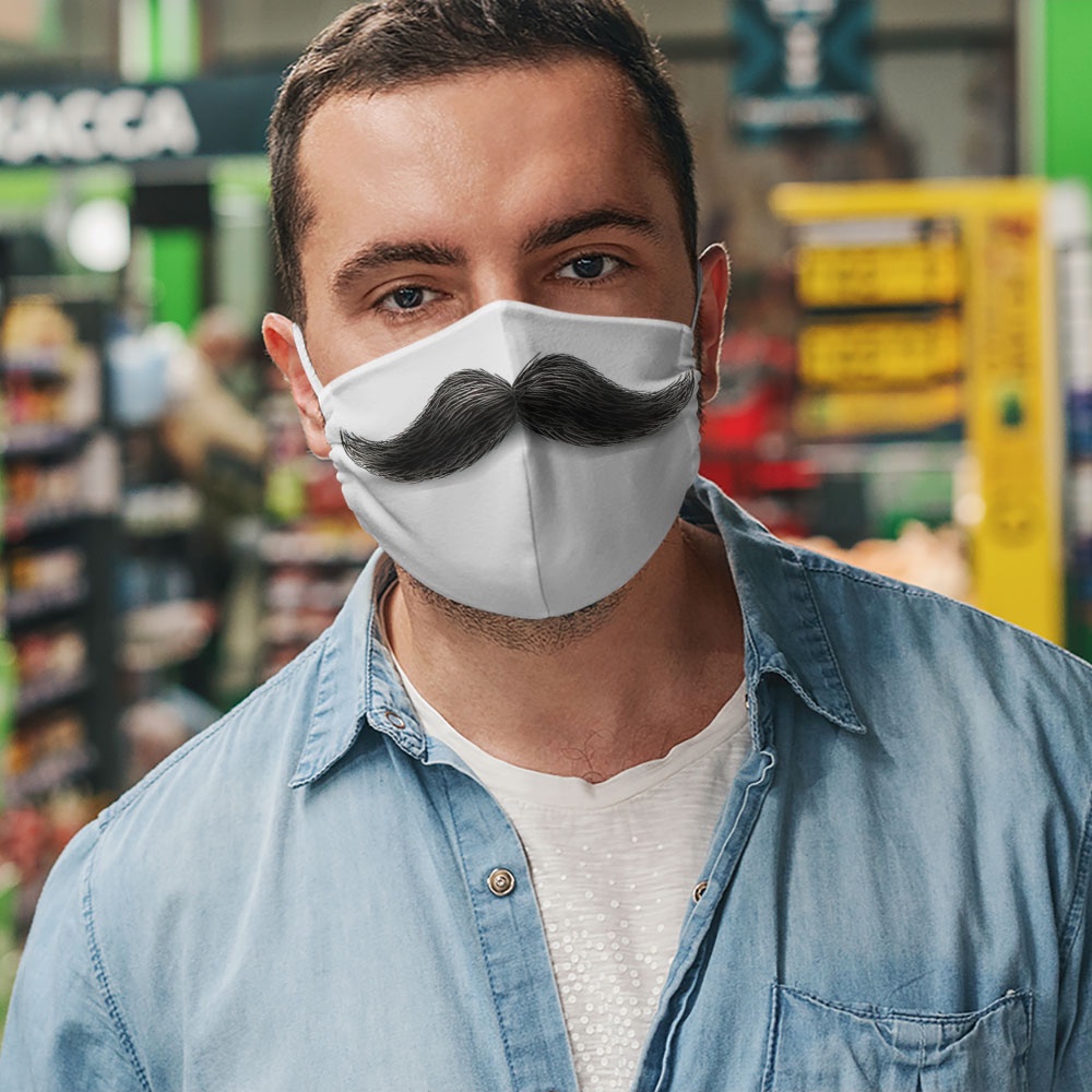 Khẩu trang trẻ em dễ thương vui nhộn cute đáng yêu hoạt hình Hình Vẽ DRAWN CARTWELL có thể giặt và tái sử dụng dây đeo m