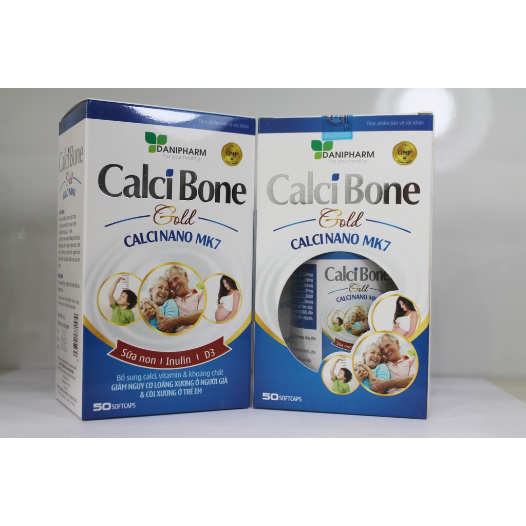 CALCI BONE GOLD - BỔ SUNG CALCI, VITAMIN & KHOÁNG CHẤT - GIẢM NGUY CƠ LOÃNG XƯƠNG  VÀ CÒI XƯƠNG