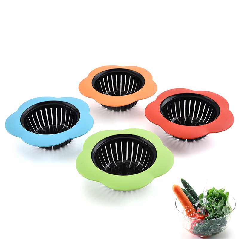 Nắp lọc nước bồn rửa chén hình bông hoa sáng tạo