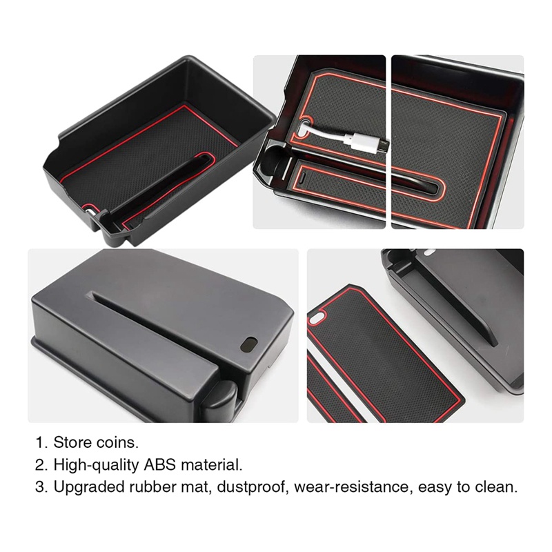 Phù Hợp Khay Đựng Vật Dụng Bệ Tỳ Tay Cho Xe Hơi BMW X3 G01 X4 G02 2018-2021