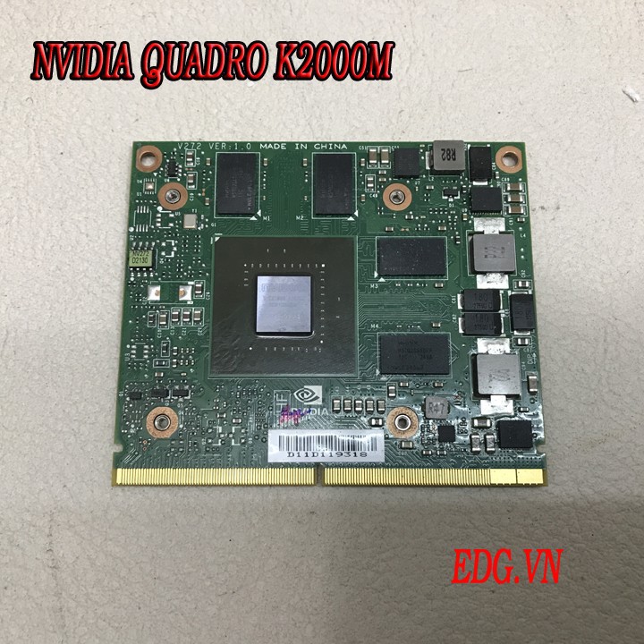 Cạc hình Laptop K2000M - NVIDIA K2000M