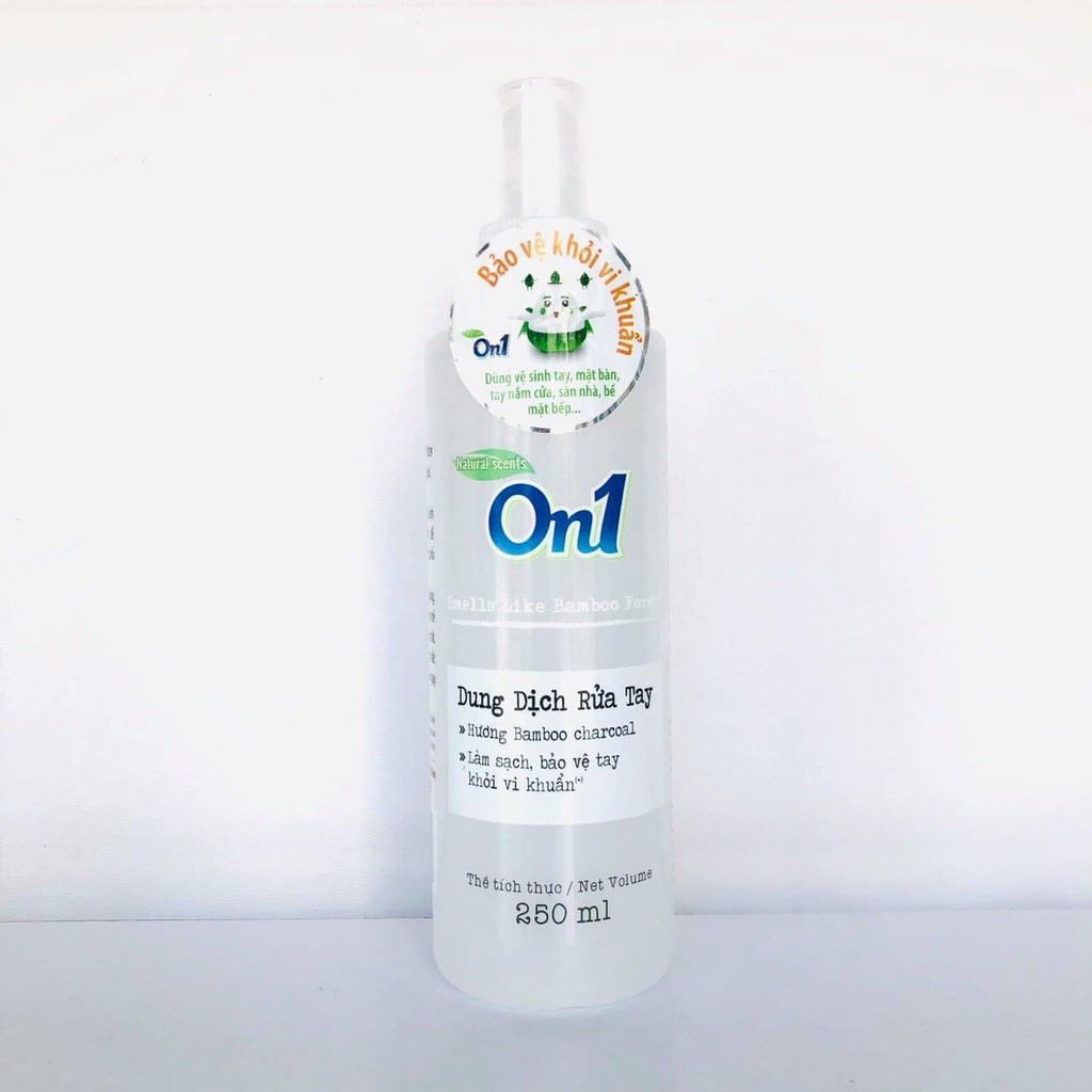 [ Hàng công ty] Nước rửa tay khô On1 250ml hương BamBoo Charcoal, diệt vi khuẩn siêu nhanh, bảo vệ vượt trội | BigBuy360 - bigbuy360.vn