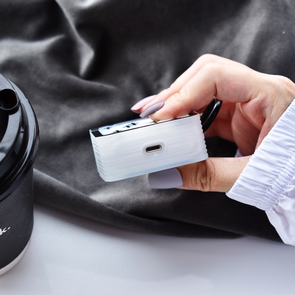 Vỏ Bảo Vệ Hộp Sạc Tai Nghe Airpods 3 Pro AirPods2gen Màu Dạ Quang Hình Vuông 2021 Thời Trang Ốp