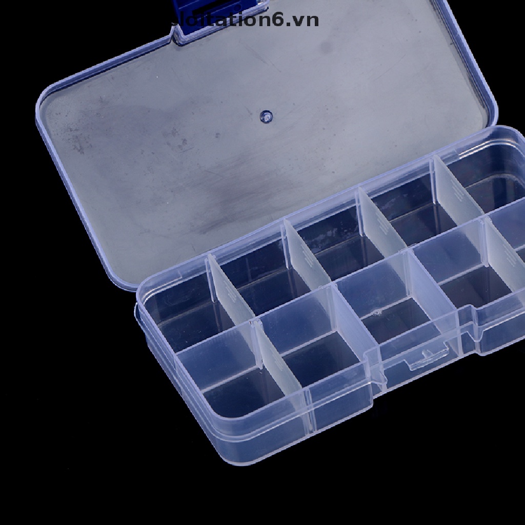 Hộp Nhựa Đựng Trang Sức 10 Ngăn Tiện Lợi E6VN / E6VN