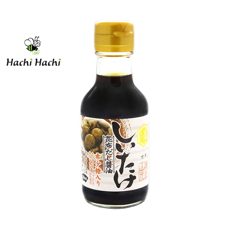 NƯỚC TƯƠNG DASHI NẤM HƯƠNG TẢO BẸ YAMAGEN 150ML - Hachi Hachi Japan Shop