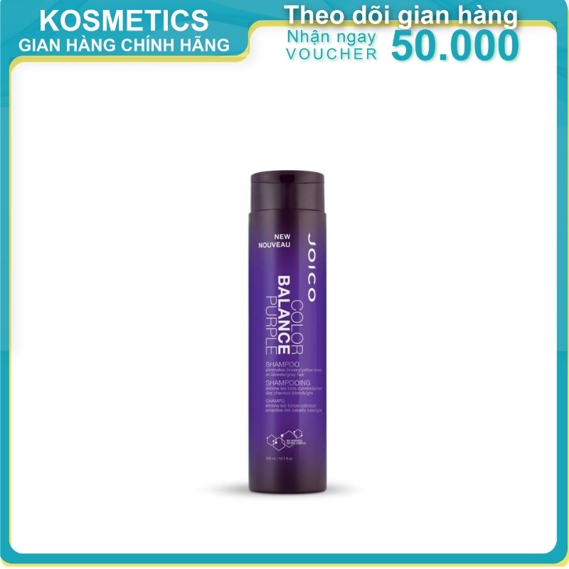 Dầu gội tím khử vàng JOICO Color Balance Purple 300ml