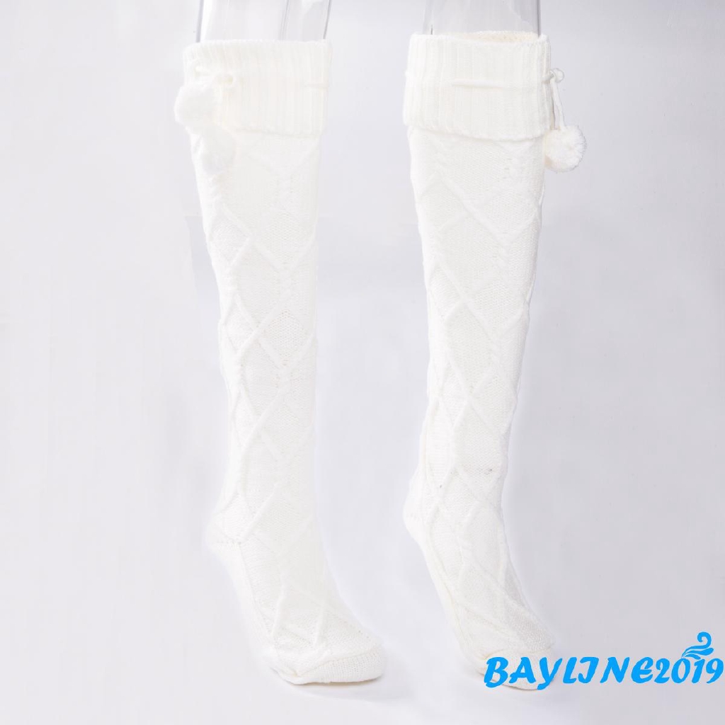 Tất Len Nữ Cổ Cao Co Giãn Thời Trang 2018