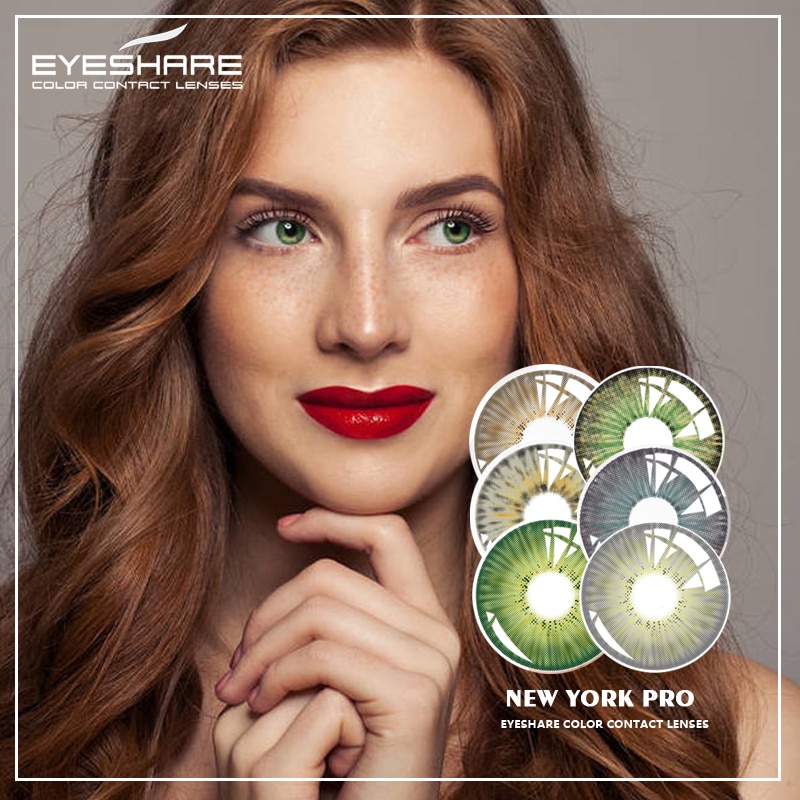 Cặp kính áp tròng EYESHARE New York Pro thời trang dành cho hóa trang