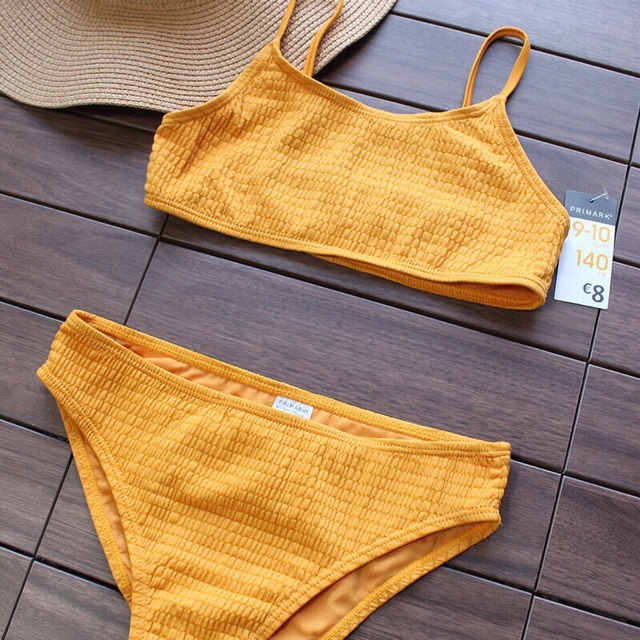 [Mã FAMAYFA2 giảm 10K đơn 50K] Bikini vàng mustard