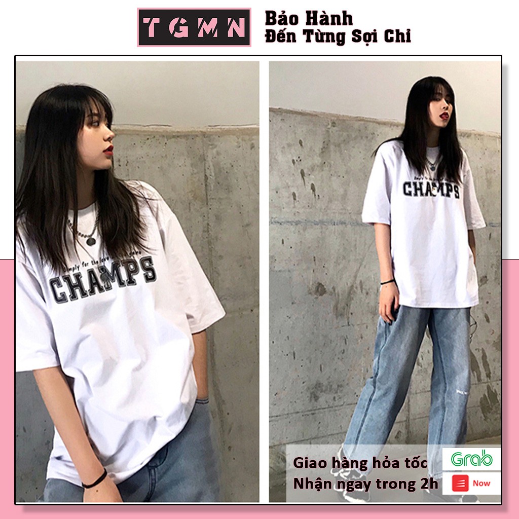 [Video quay thật] Áo thun Unisex Form Rộng tay lỡ Unisex Yinxx, cham.pion áo phông form rộng TGMN