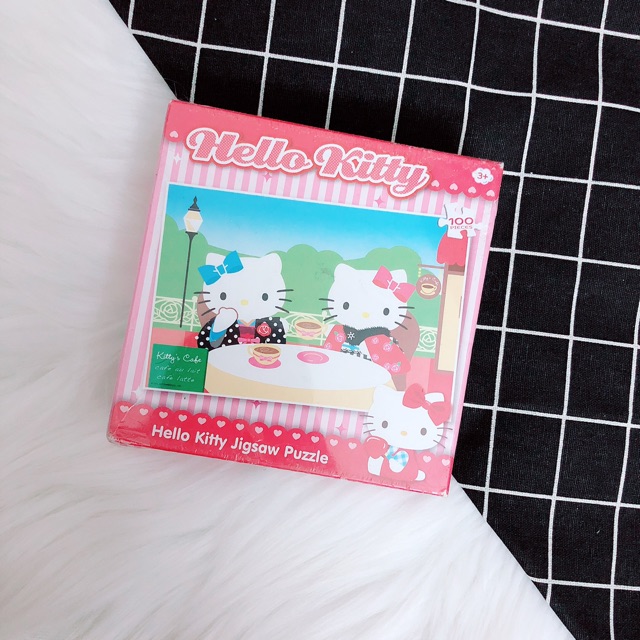 Bảng ráp hình chính hãng Hello Kitty