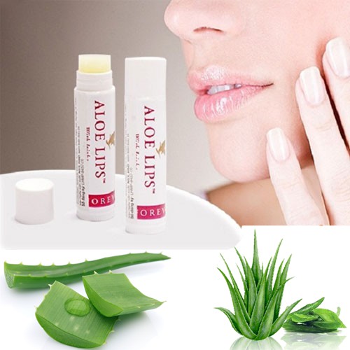 Son dưỡng môi từ Lô Hội thiên nhiên Aloe Lips With Jojoba - Hàng chính hãng