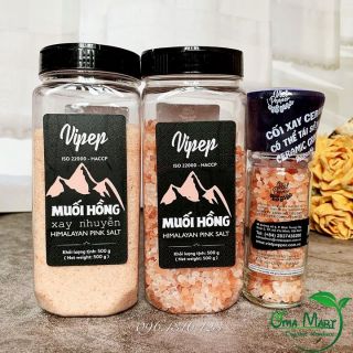 Muối hồng vipep 500g/cối xay