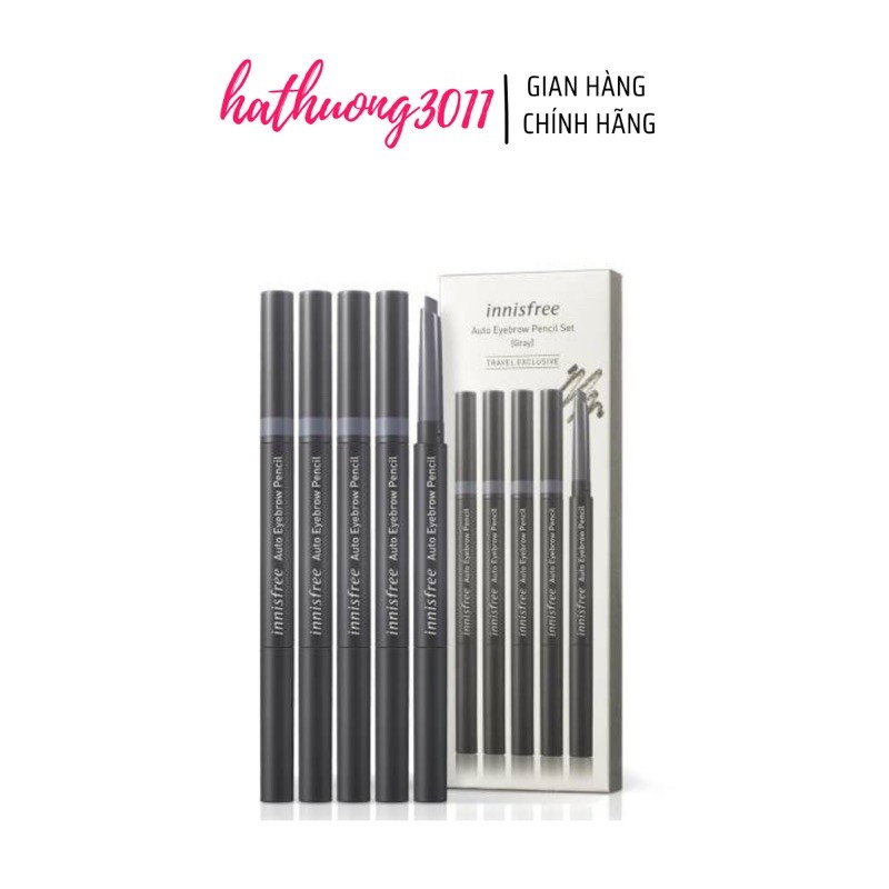Chì kẻ mày Innisfree Auto Eyebrow Pencil