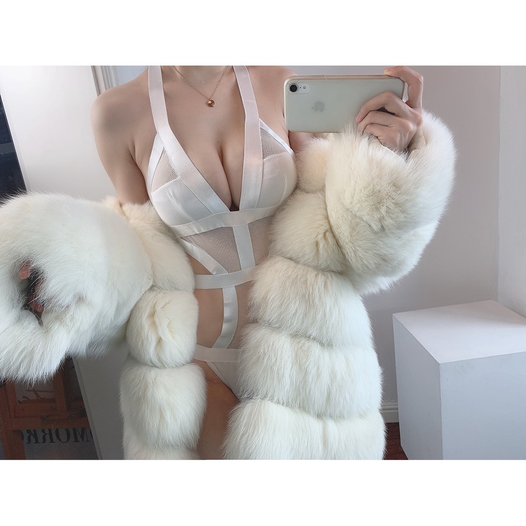 [ORDER] Set bodysuit cực gợi cảm màu trắng hàng cao cấp | BigBuy360 - bigbuy360.vn
