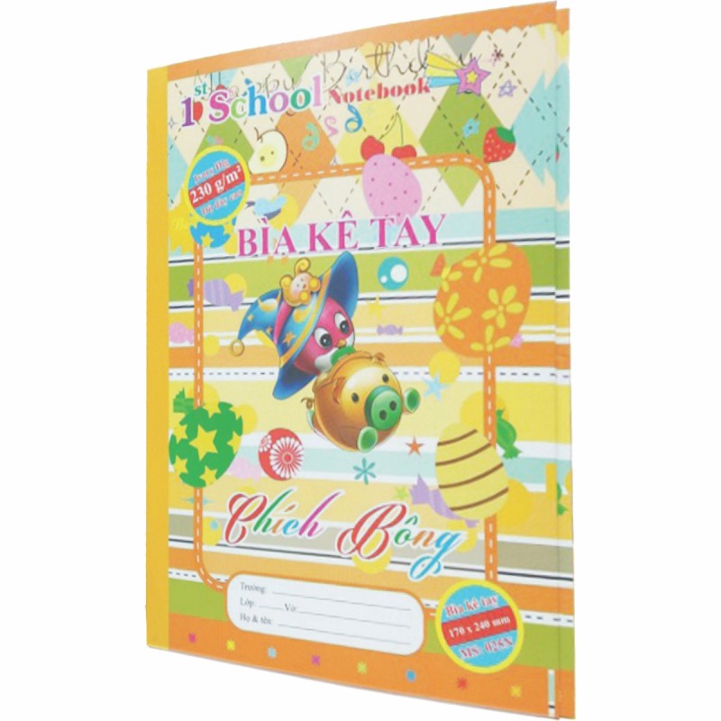 Bìa kê tay Ivory Klong 025N / Giấy kê tay cho học sinh tiểu học giữ vở sạch chữ đẹp