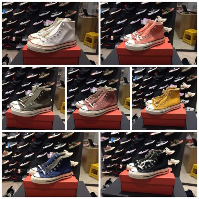 (Lót xanh + đế bóng+ tem đỏ) giày thể thao star cv các màu