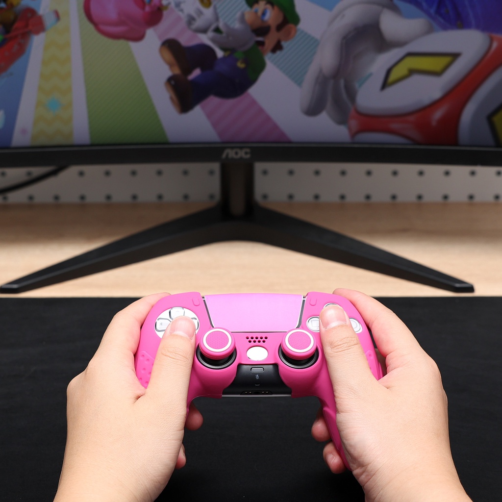 Vỏ Silicon Bảo Vệ Cho Tay Cầm Điều Khiển Chơi Game PS5 / Playstation5
