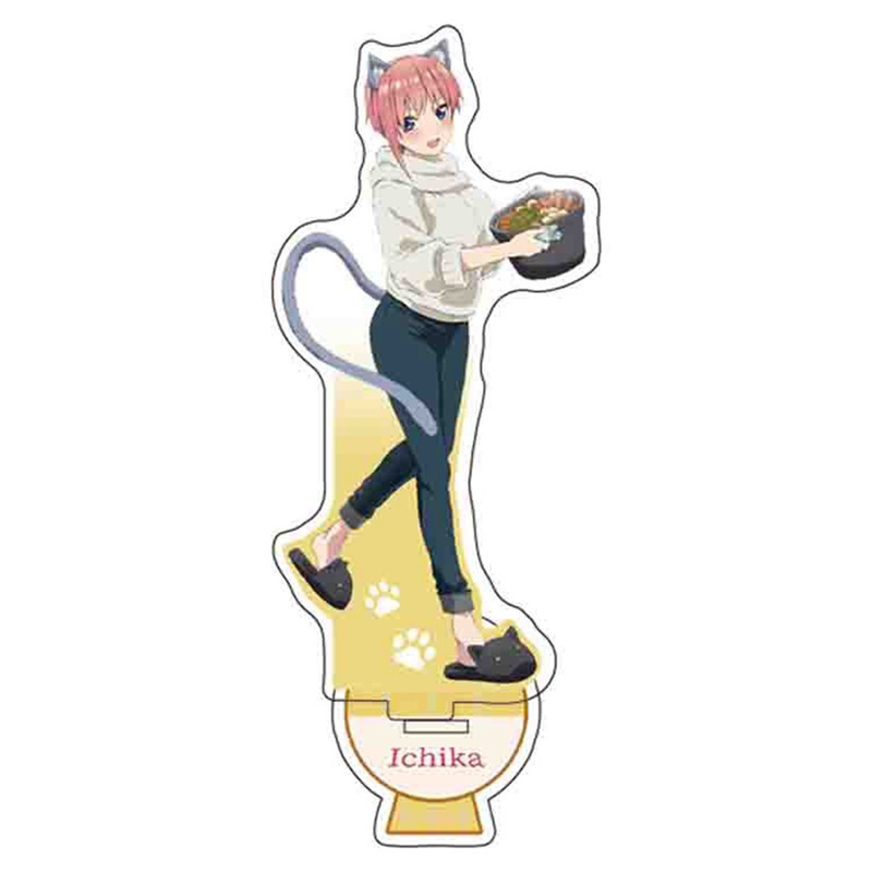 Mô hình acrylic thiết kế nhân vật anime Quintuplets trang trí làm quà tặng