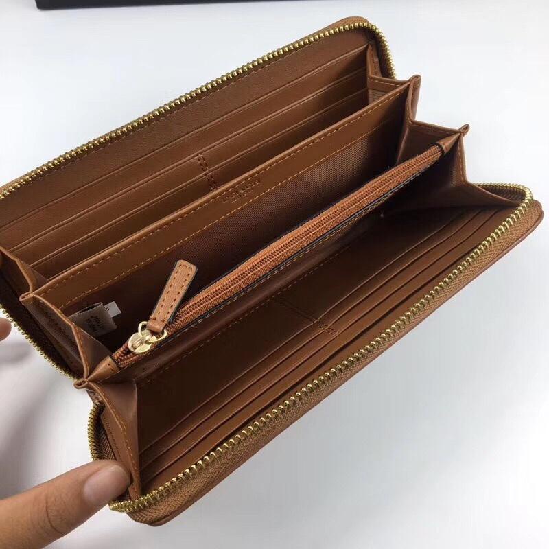 COACH ví dài nữ,ví nữ cầm tay da thật nhập khẩu / 52859 Ví Nữ Mini Cầm Tay