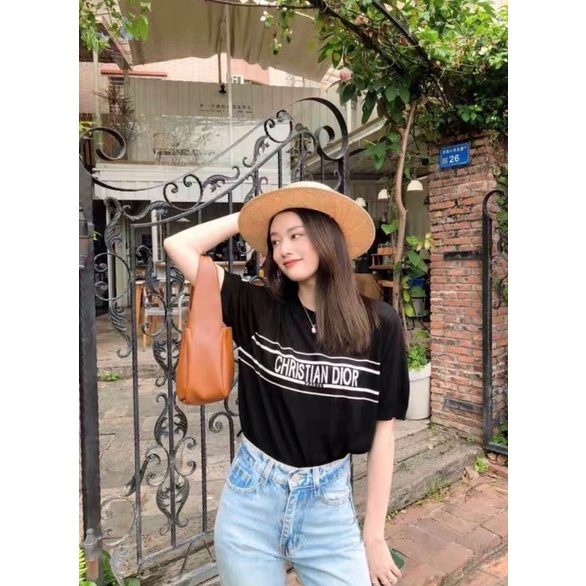 ÁO THUN NỮ PHOM RỘNG TAY LỠ 40-70kg chất cotton mềm mịn